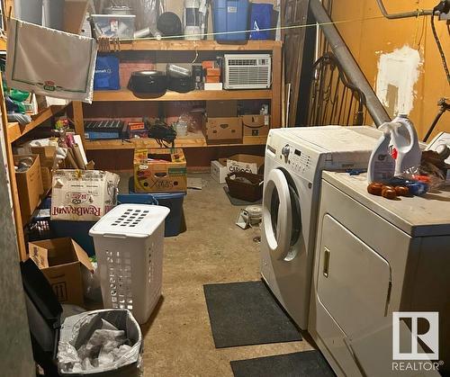 3705 53 Street, Wetaskiwin, AB - Indoor Photo Showing Laundry Room