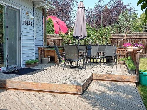 15425 98 Street, Edmonton, AB - Outdoor With Deck Patio Veranda