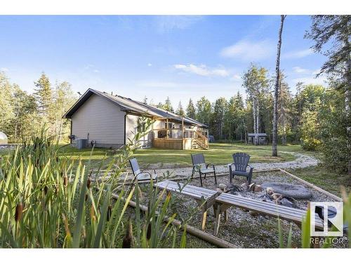 203 55504 Rge Rd 13, Rural Lac Ste. Anne County, AB - Outdoor With Deck Patio Veranda