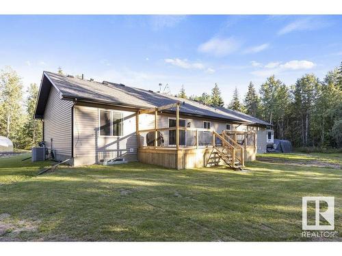 203 55504 Rge Rd 13, Rural Lac Ste. Anne County, AB - Outdoor With Deck Patio Veranda