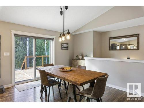 203 55504 Rge Rd 13, Rural Lac Ste. Anne County, AB - Indoor Photo Showing Dining Room