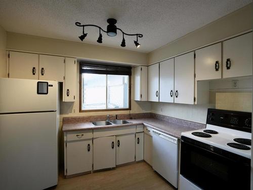 4801 42 Street, St. Paul Town, AB - Indoor Photo Showing Kitchen With Double Sink