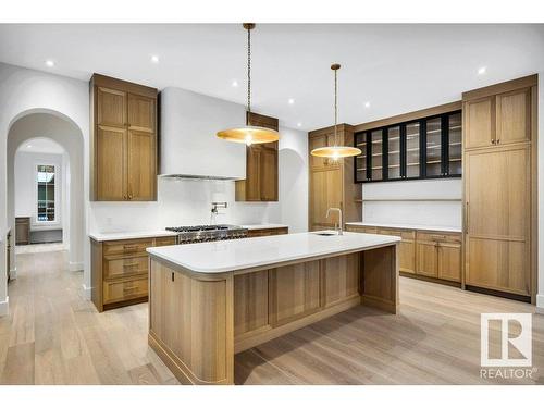 14112 96 Avenue, Edmonton, AB - Indoor Photo Showing Kitchen With Upgraded Kitchen