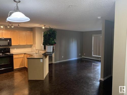 114 13710 150 Avenue, Edmonton, AB - Indoor Photo Showing Kitchen With Double Sink