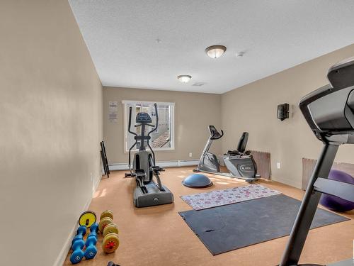 114 13710 150 Avenue, Edmonton, AB - Indoor Photo Showing Gym Room