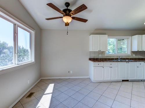 9516 127 Avenue, Edmonton, AB - Indoor Photo Showing Kitchen With Double Sink