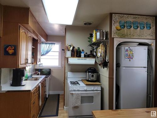 9745 94 Street, Edmonton, AB - Indoor Photo Showing Kitchen