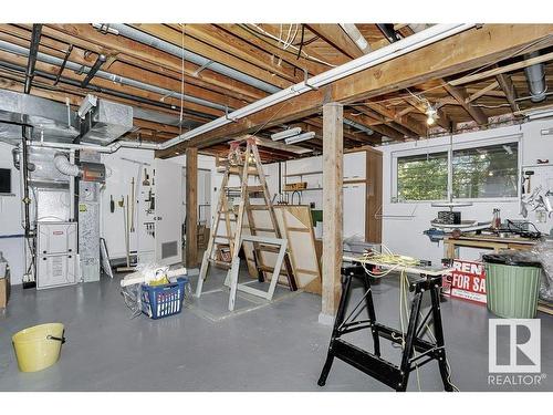 9801 92 Avenue Nw, Edmonton, AB - Indoor Photo Showing Basement