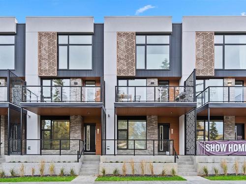 10339 Wadhurst Road, Edmonton, AB - Outdoor With Deck Patio Veranda With Facade