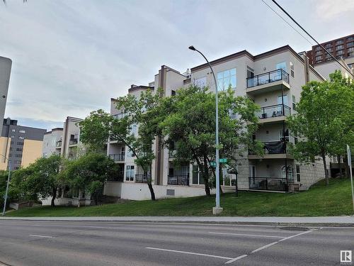 515 10503 98 Avenue, Edmonton, AB - Outdoor With Balcony With Facade