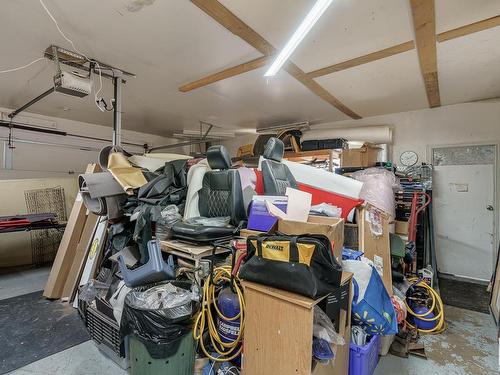 2A St Vital Avenue, St. Albert, AB - Indoor Photo Showing Garage