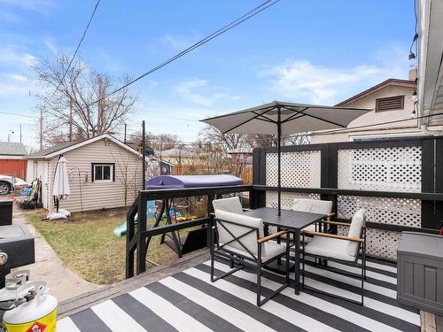 11513 129 Avenue, Edmonton, AB - Outdoor With Deck Patio Veranda With Exterior