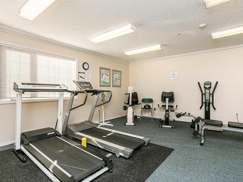 101 17150 94A Avenue, Edmonton, AB - Indoor Photo Showing Gym Room