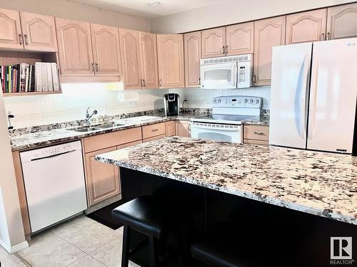 101 17150 94A Avenue, Edmonton, AB - Indoor Photo Showing Kitchen