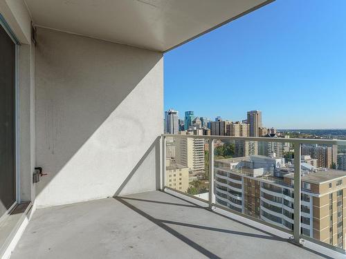 2204 9720 106 Street, Edmonton, AB - Outdoor With Balcony With View With Exterior