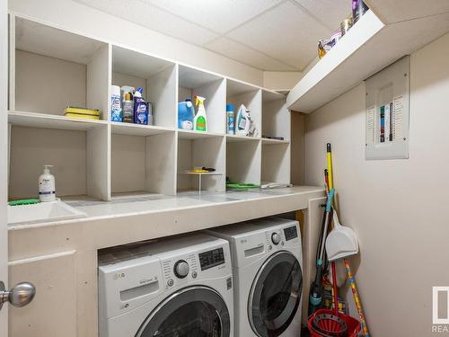 401 10106 105 Street, Edmonton, AB - Indoor Photo Showing Laundry Room