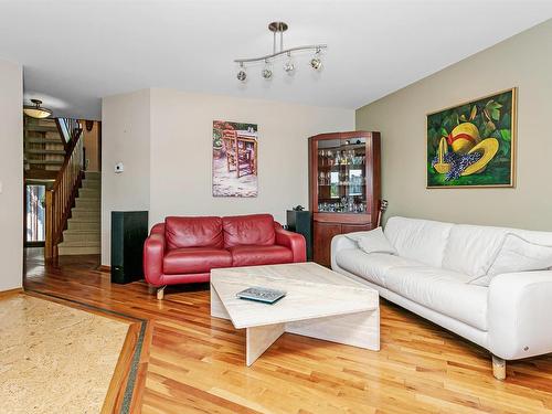 8911 97 Street, Edmonton, AB - Indoor Photo Showing Living Room