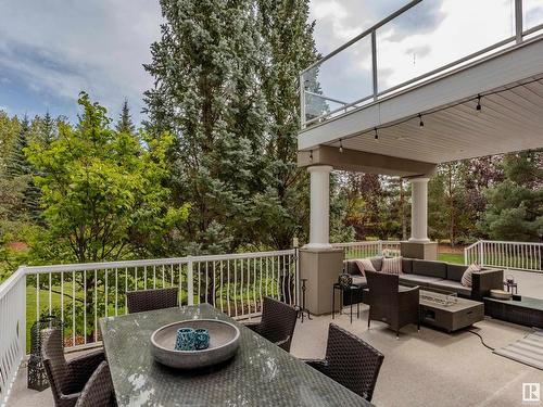 329 Estate Drive, Sherwood Park, AB - Outdoor With Deck Patio Veranda With Exterior