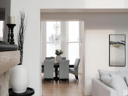 329 Estate Drive, Sherwood Park, AB - Indoor Photo Showing Living Room