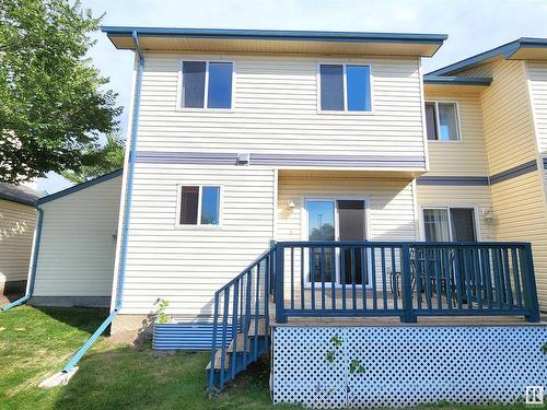 71 10909 106 Street, Edmonton, AB - Outdoor With Deck Patio Veranda With Exterior