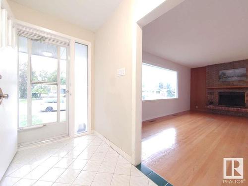 8714 160 Street, Edmonton, AB - Indoor With Fireplace