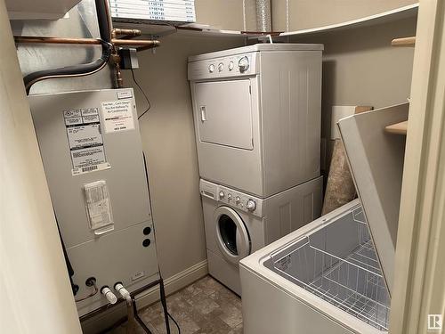 112 14612 125 Street, Edmonton, AB - Indoor Photo Showing Laundry Room