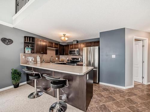 426 1520 Hammond Gate, Edmonton, AB - Indoor Photo Showing Kitchen With Stainless Steel Kitchen