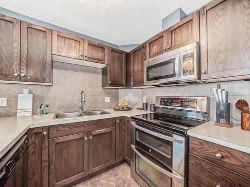 426 1520 Hammond Gate, Edmonton, AB - Indoor Photo Showing Kitchen With Double Sink