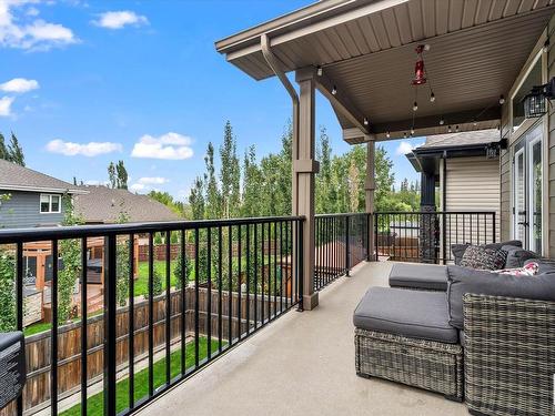 48 Verona Crescent, Spruce Grove, AB - Outdoor With Deck Patio Veranda With Exterior