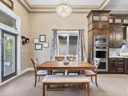 48 Verona Crescent, Spruce Grove, AB - Indoor Photo Showing Dining Room