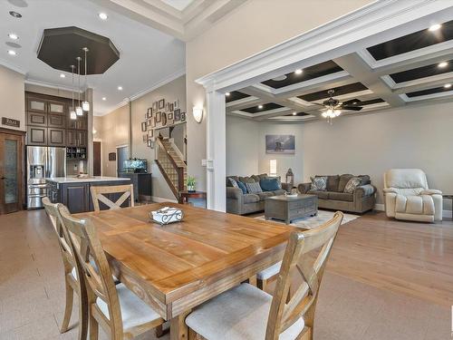 48 Verona Crescent, Spruce Grove, AB - Indoor Photo Showing Dining Room