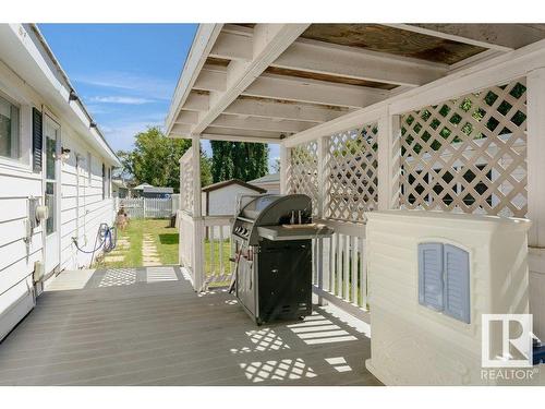 4705 54 Avenue, Calmar, AB - Outdoor With Deck Patio Veranda With Exterior