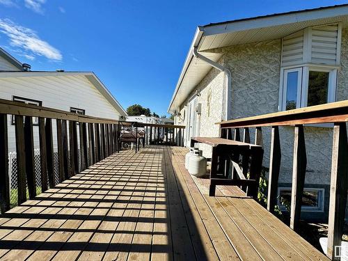 4902 Mackenzie Avenue, Drayton Valley, AB - Outdoor With Deck Patio Veranda With Exterior