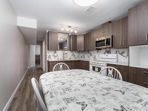 12012 65 Street, Edmonton, AB - Indoor Photo Showing Kitchen