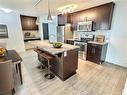 215 5510 Schonsee Drive, Edmonton, AB  - Indoor Photo Showing Kitchen With Stainless Steel Kitchen With Upgraded Kitchen 