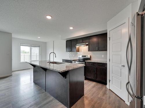 21806 91 Avenue, Edmonton, AB - Indoor Photo Showing Kitchen With Upgraded Kitchen