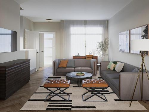 4215 206 Street, Edmonton, AB - Indoor Photo Showing Living Room