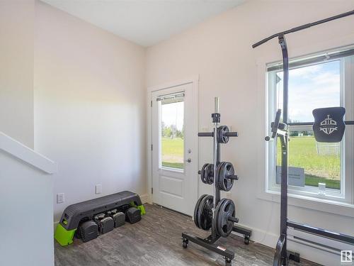 70 655 Watt Boulevard, Edmonton, AB - Indoor Photo Showing Gym Room