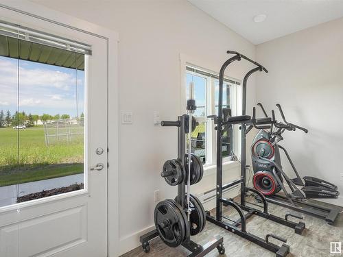 70 655 Watt Boulevard, Edmonton, AB - Indoor Photo Showing Gym Room