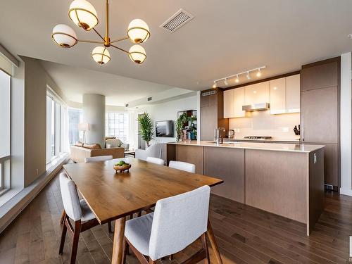 3905 10360 102 Street, Edmonton, AB - Indoor Photo Showing Dining Room