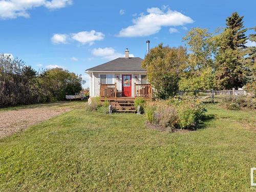 5168 50 Street, Waskatenau, AB - Outdoor With Deck Patio Veranda