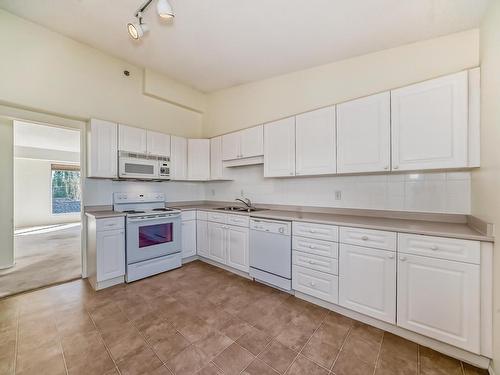 502 9131 99 Street, Edmonton, AB - Indoor Photo Showing Kitchen With Double Sink