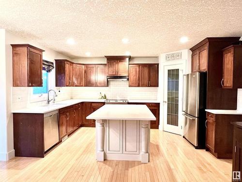 959 Lamb Crescent, Edmonton, AB - Indoor Photo Showing Kitchen With Double Sink