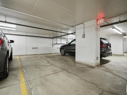 708 10238 103 Street, Edmonton, AB - Indoor Photo Showing Garage