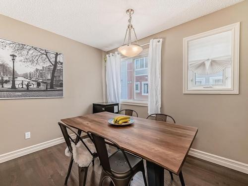 56 5317 3 Avenue Sw, Edmonton, AB - Indoor Photo Showing Dining Room