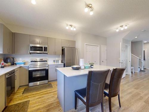 1304 16 Street Nw, Edmonton, AB - Indoor Photo Showing Kitchen With Double Sink