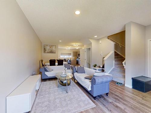 1304 16 Street Nw, Edmonton, AB - Indoor Photo Showing Living Room