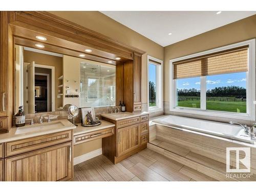 27209 Twp Road 512, Rural Parkland County, AB - Indoor Photo Showing Bathroom