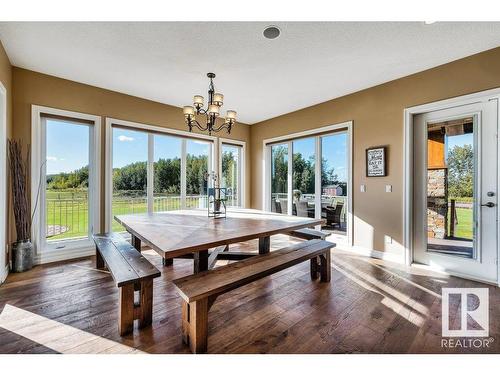 27209 Twp Road 512, Rural Parkland County, AB -  Photo Showing Dining Room