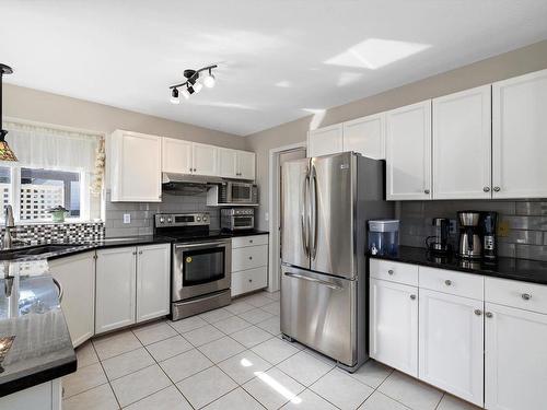 253 Heagle Crescent, Edmonton, AB - Indoor Photo Showing Kitchen With Stainless Steel Kitchen